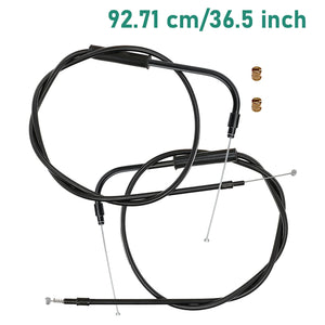 Câble d'Accélérateur Tressé Inox 93/98/103cm - Harley-Davidson Sportster, Dyna, Softail – photo 7/12