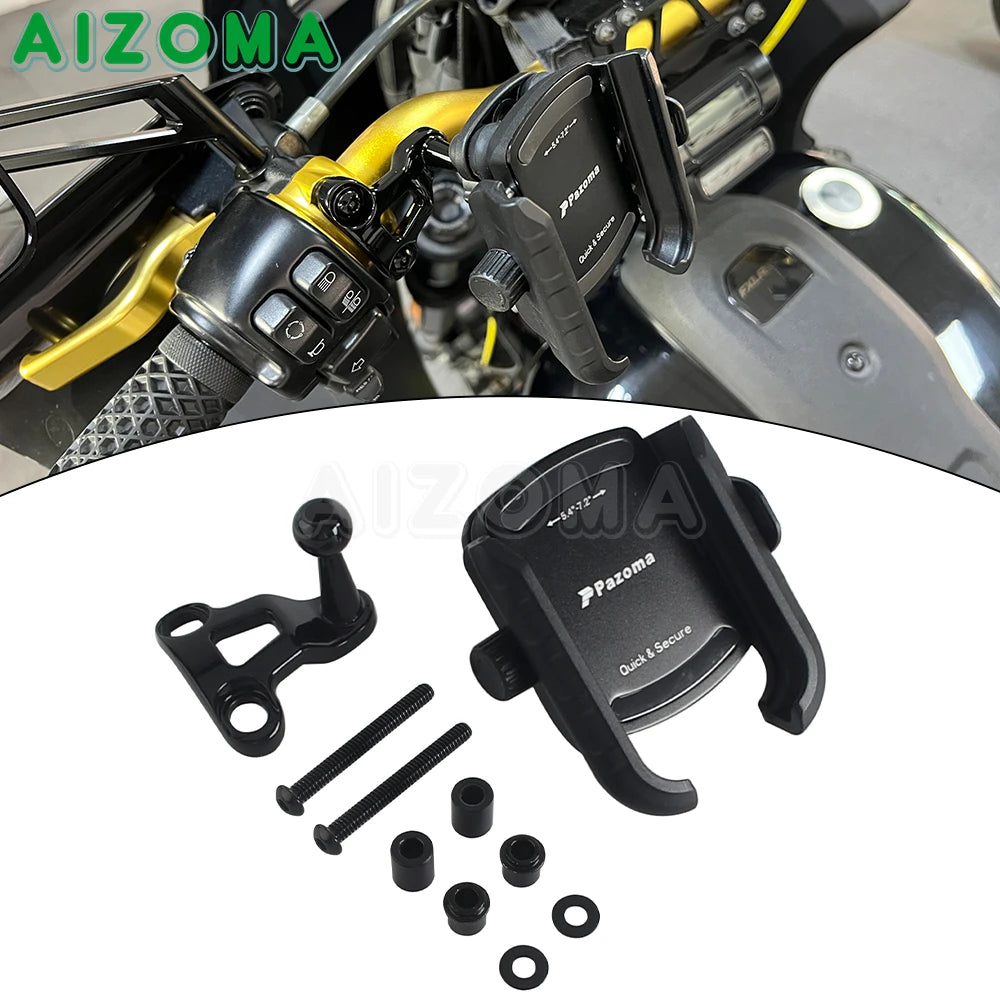 Support téléphone / GPS pour Harley-Davidson Touring CVO Road Glide FLTRXSE FLTRKSE 2015-Later – photo 7/8