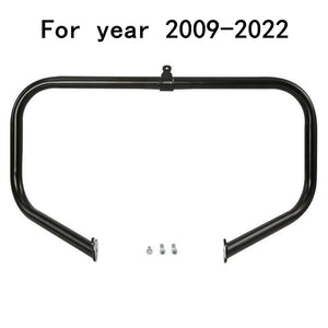 Barre de protection moteur chromée sur Harley Touring - vue 5