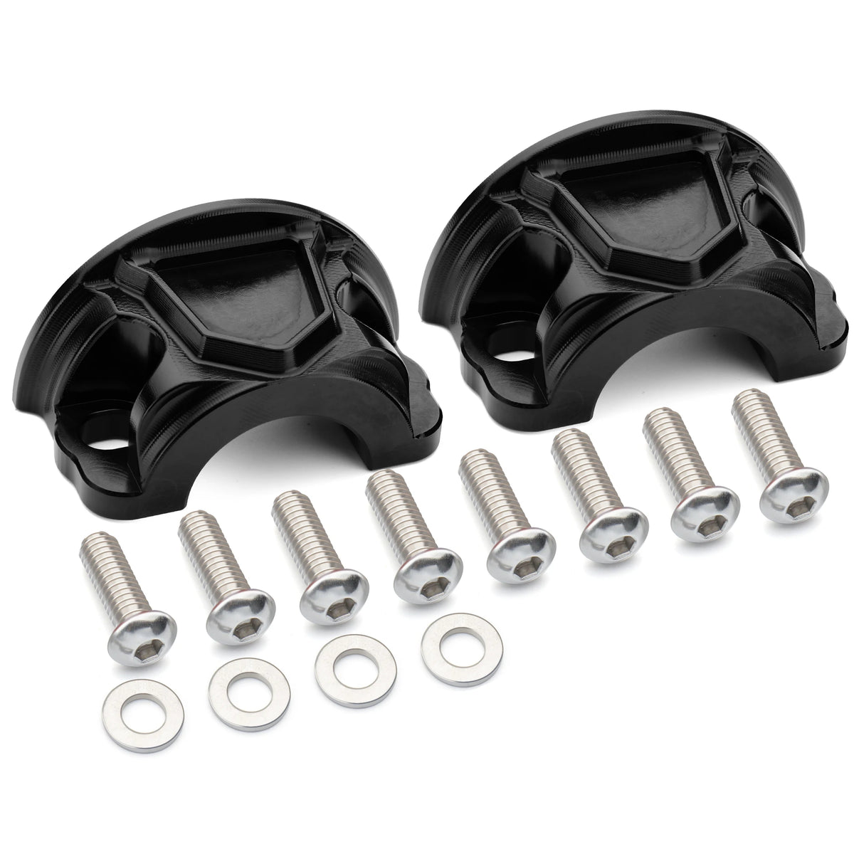 Demi-Colliers de Fixation pour Maître-Cylindre/Levier 1 pouce - Harley-Davidson Touring, Softail, Dyna et Sportster 1996 et plus récent – photo 14/14