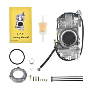 Carburateur 42 mm à boisseau plat pour Harley Evolution Twin Cam - vue 4
