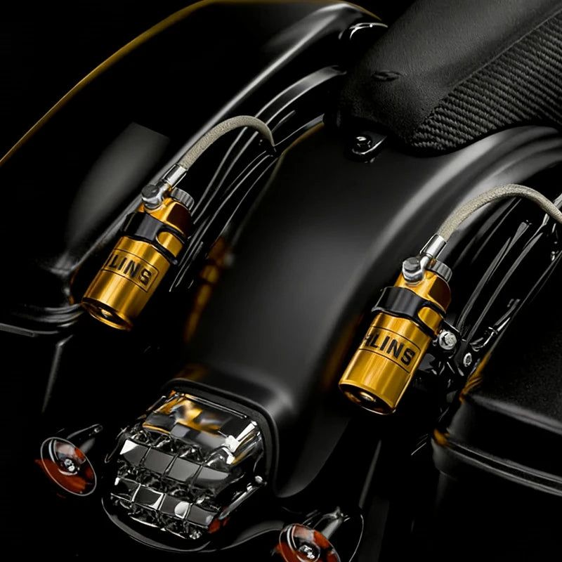 Support de Réservoir Déporté d'Amortisseur CNC pour Harley Touring 2014+ – photo 2/8