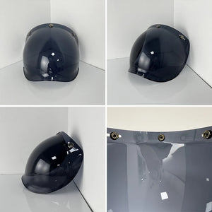 Visière Bulle Relevable pour Casque Jet Haute Résistance - vue 4