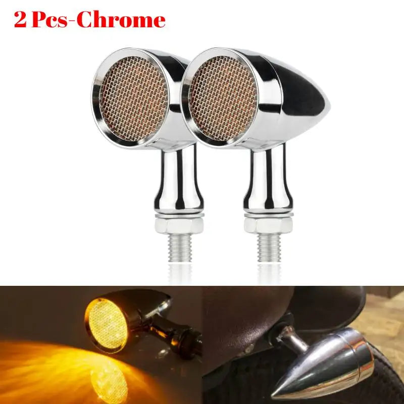 Clignotant LED obus à grille pour Harley Touring Softail Dyna - vue 8