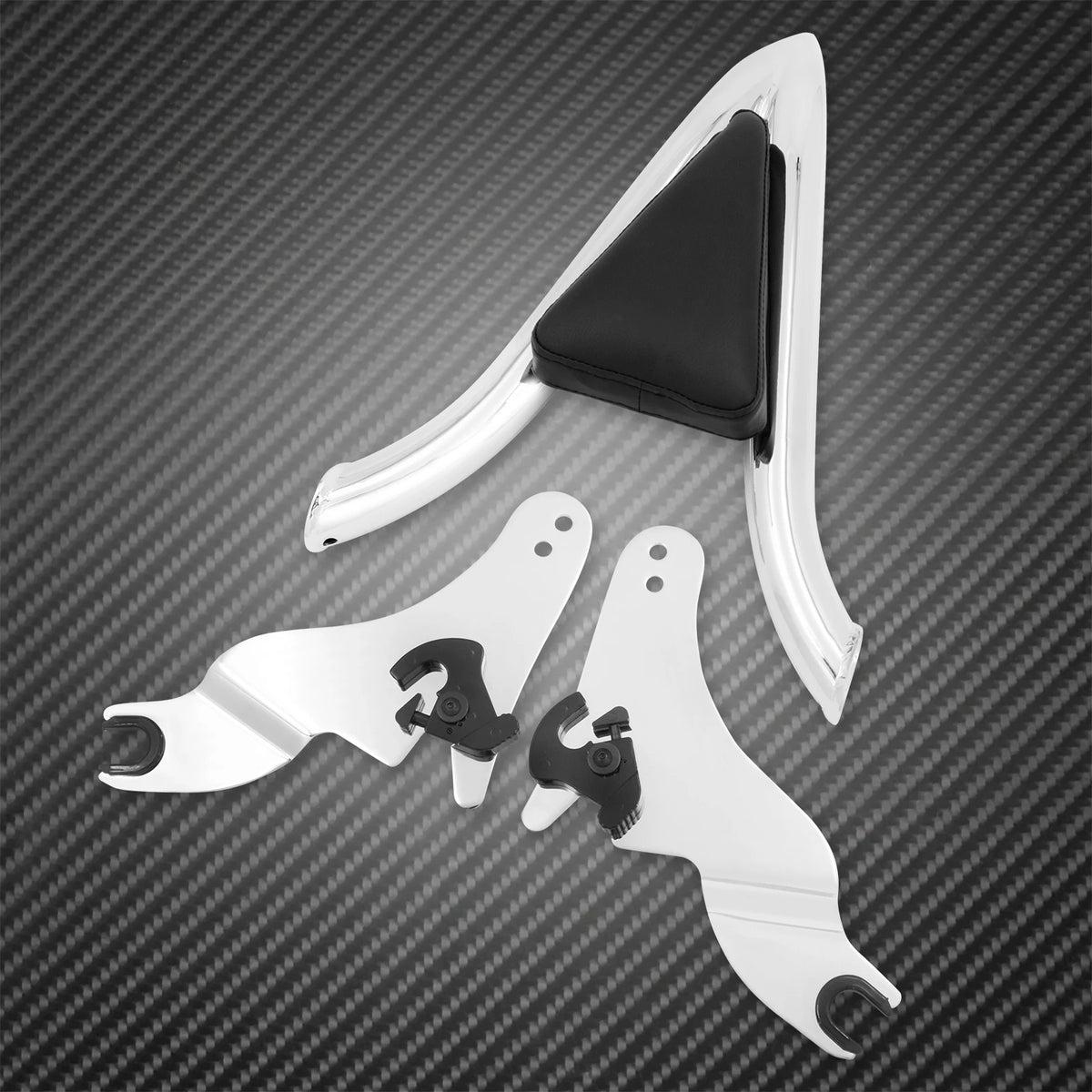Dossier Passager Amovible (Sissy Bar) Chromé - Harley-Davidson Touring 2009-2022 – photo 3/7