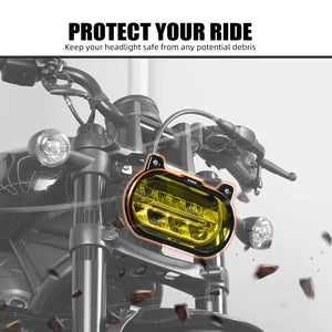 Grille de Protection de Phare (Headlight Guard) Aluminium - Harley-Davidson Sportster S 1250 2021-2024 – photo 3/8