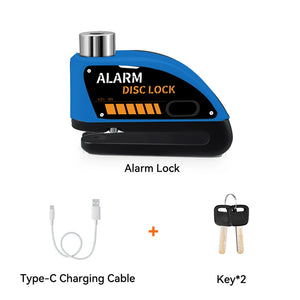 Bloque-disque moto Extractme avec alarme 120 dB rechargeable - vue 15