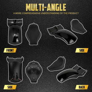 Selle Solo Conducteur avec Garde-Boue et Feu LED Intégré - Harley-Davidson Softail 2018-2025 – photo 3/10