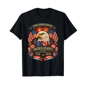 T-shirt Homme Aigle Drapeau USA 250 Ans - vue 3