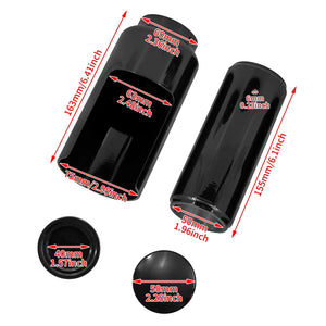 Kit de Caches de Fourche Avant (Haut/Bas) Aluminium - Harley-Davidson Softail Street Bob, Low Rider 2018-2022 (Non Compatible Low Rider S/ST) – photo 6/6
