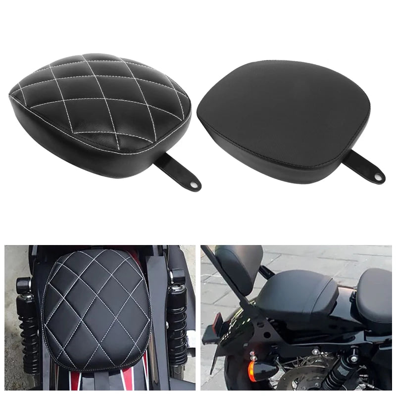 Coussin passager en cuir pour Harley-Davidson Sportster Iron (72/48)