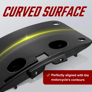Support de plaque d'immatriculation profil bas pour Harley-Davidson CVO Street Glide, CVO Road Glide, Street Glide, Road Glide – photo 6/7