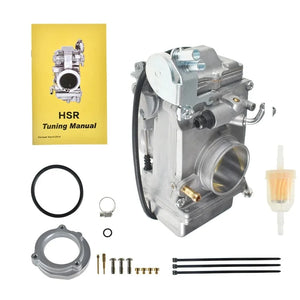 Carburateur 42 mm à boisseau plat pour Harley Evolution Twin Cam - vue 2