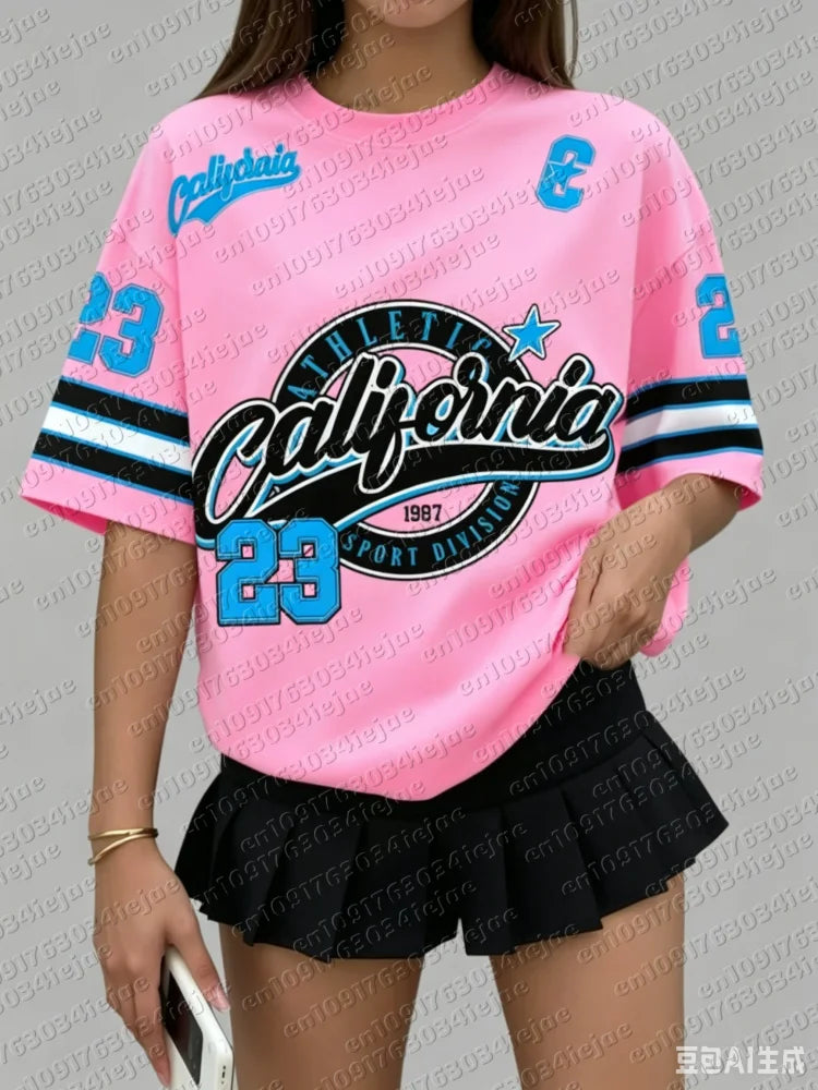T-shirt Femme Jersey Sport California - vue 11