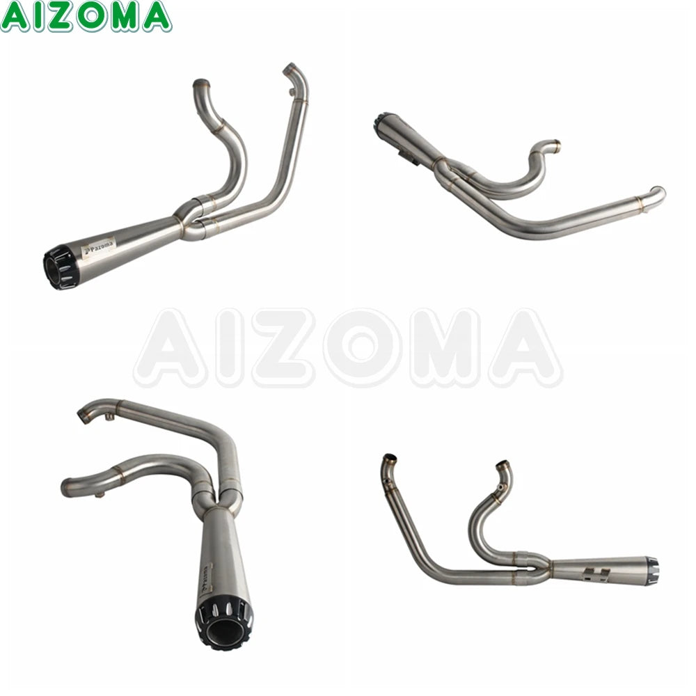 Collecteur d'échappement pour Harley-Davidson Dyna FXDF FXDL FXDLS FXDB FXD FXDC FXDWG – photo 6/10