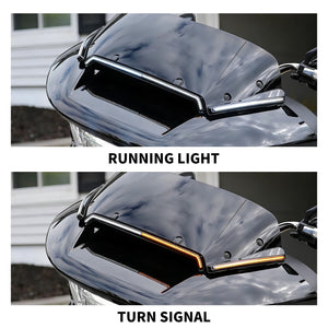 Feu LED central de pare-brise pour Harley-Davidson Road Glide CVO - vue 3