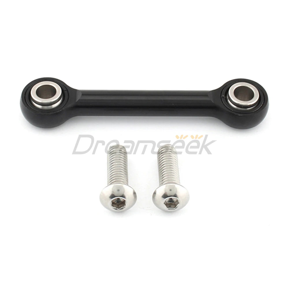 Biellette stabilisatrice de moteur CNC noire - Harley Sportster XL 883/1200 (2004-2024) – photo 2/6