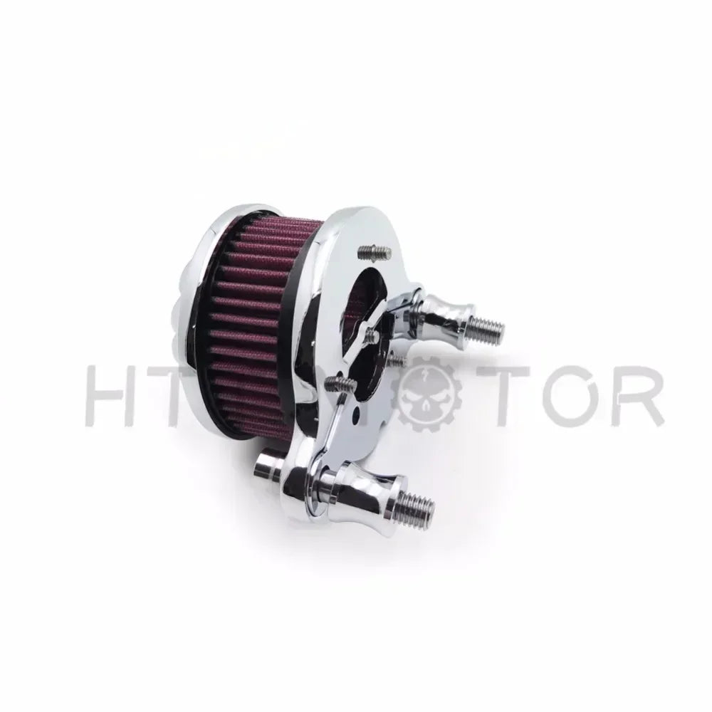 Kit filtre à air chromé pour Harley Sportster - vue 4