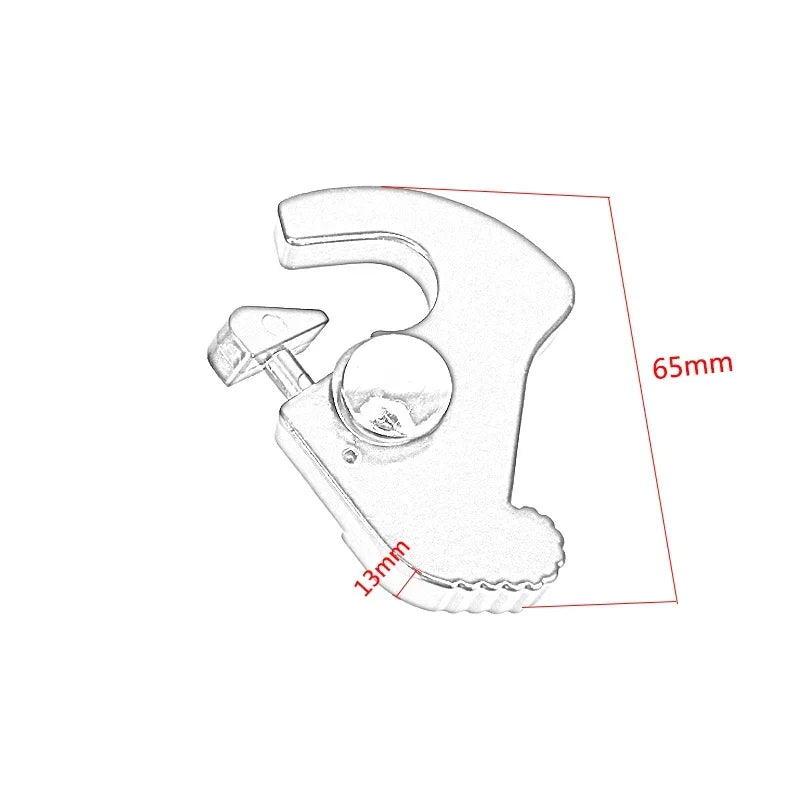 Kit de Loquets Rotatifs pour Sissy-Bar et Porte-Bagages Amovibles Harley-Davidson - vue 5
