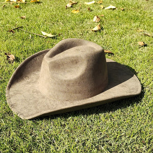 Chapeau cowboy en suédine - vue 16