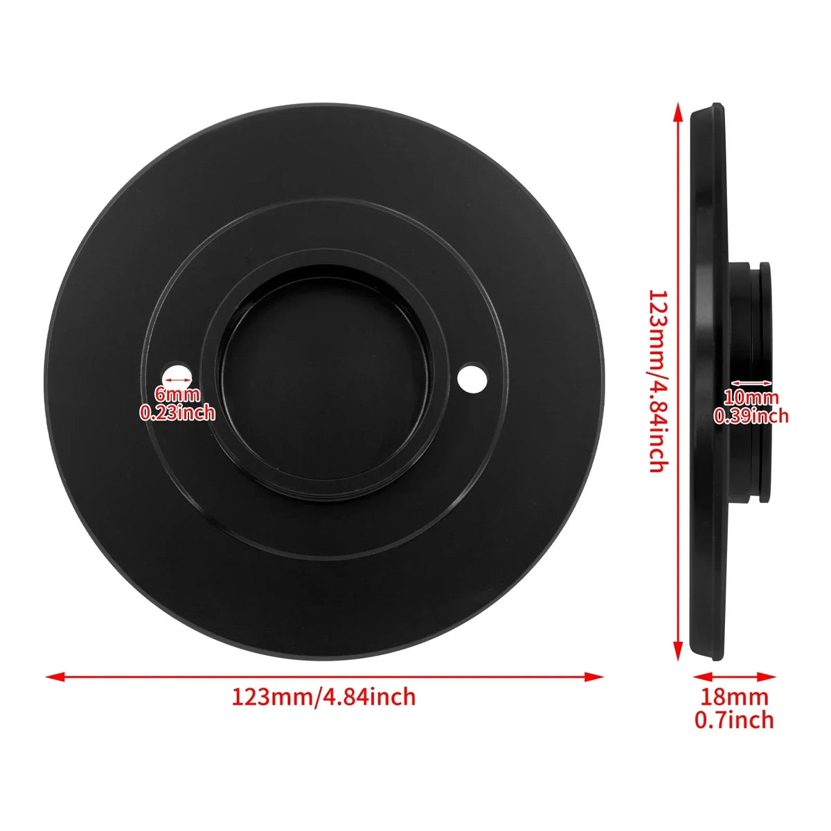 Cache de bouchon d'alternateur noir pour Harley Sportster S - vue 5