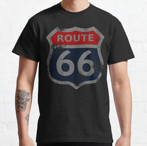 T-shirt Homme Route 66 Mother Road 100% Coton Grande Taille - vue 18