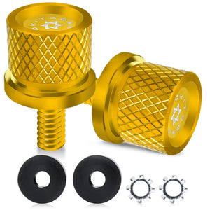 Boulons de Selle Moletés (Filetage 1/4-20) - Harley-Davidson Touring, Softail, Dyna, Sportster 1996 et plus – photo 9/12