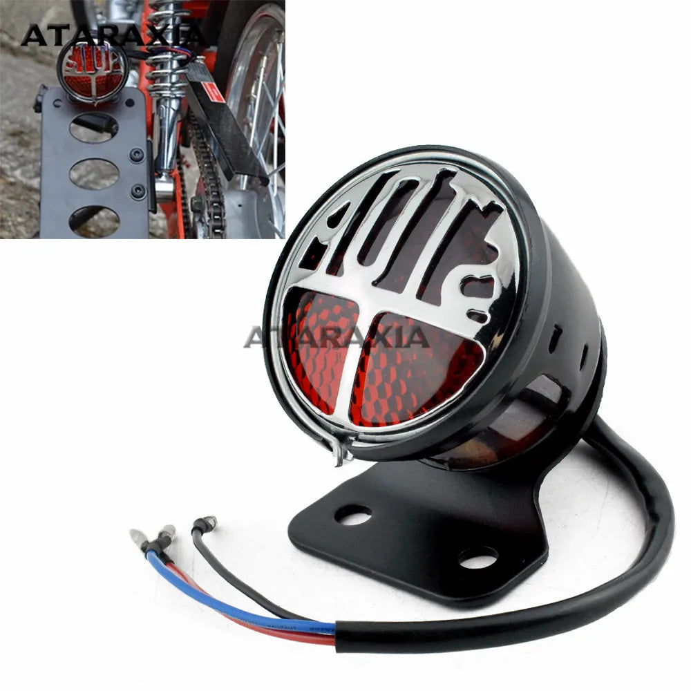 Feu arrière rétro pour Harley chopper bobber - vue 18