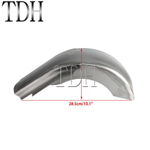 Garde-boue arrière moto en acier brut pour Harley-Davidson Touring - vue 5