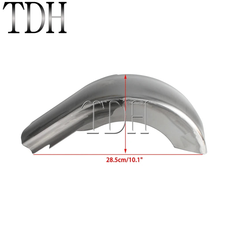 Garde-boue arrière moto en acier brut pour Harley-Davidson Touring - vue 5