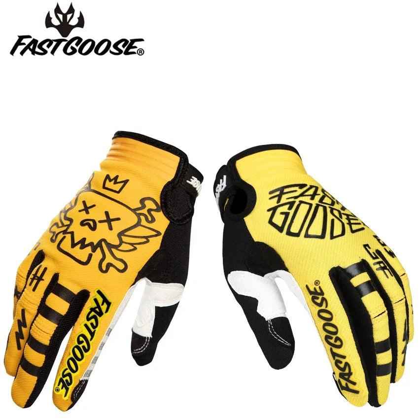 Gants moto été doigts longs - vue - vue 17