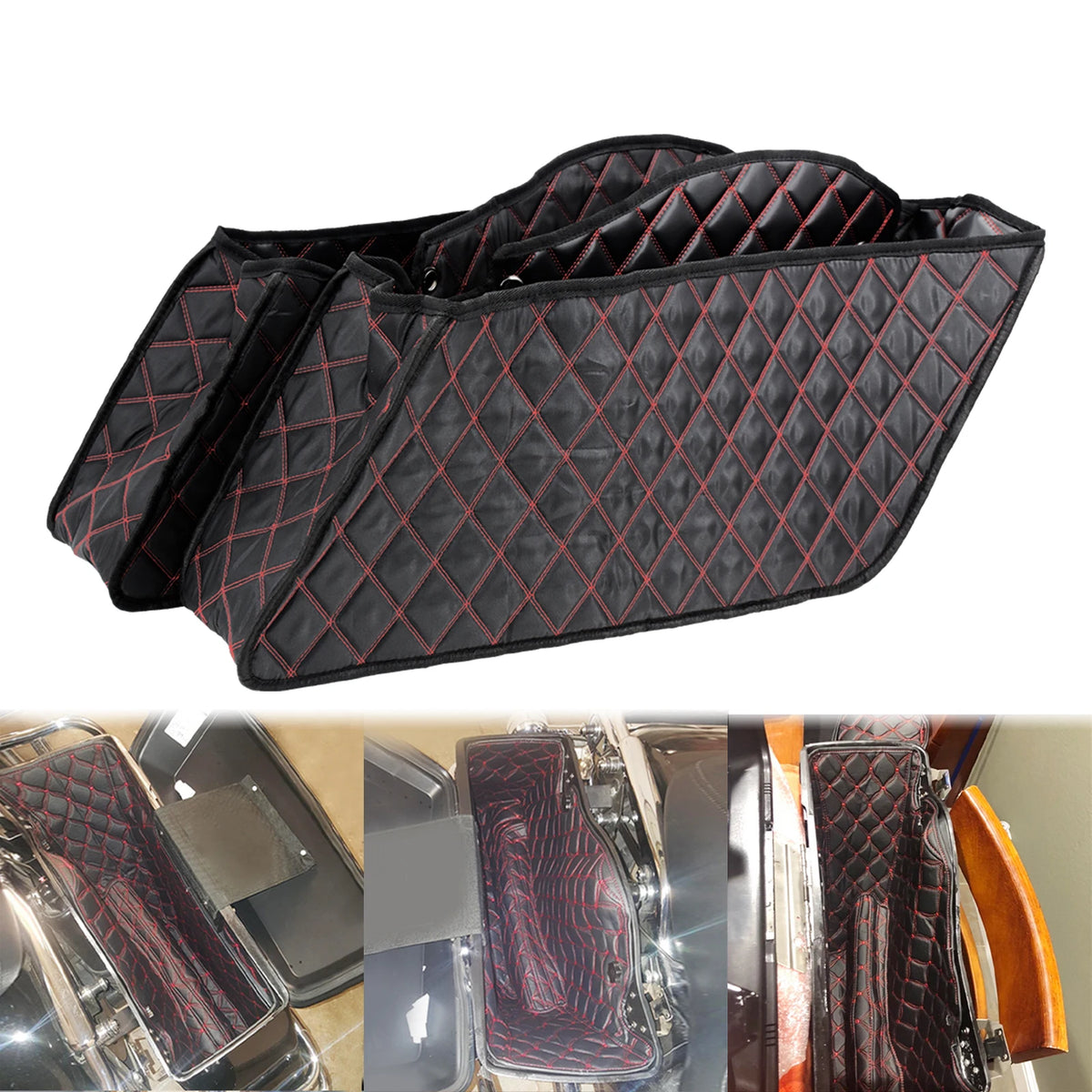 Doublures de sacoches (liners) imperméables pour Harley-Davidson Touring 2014-2022 – photo 7/8