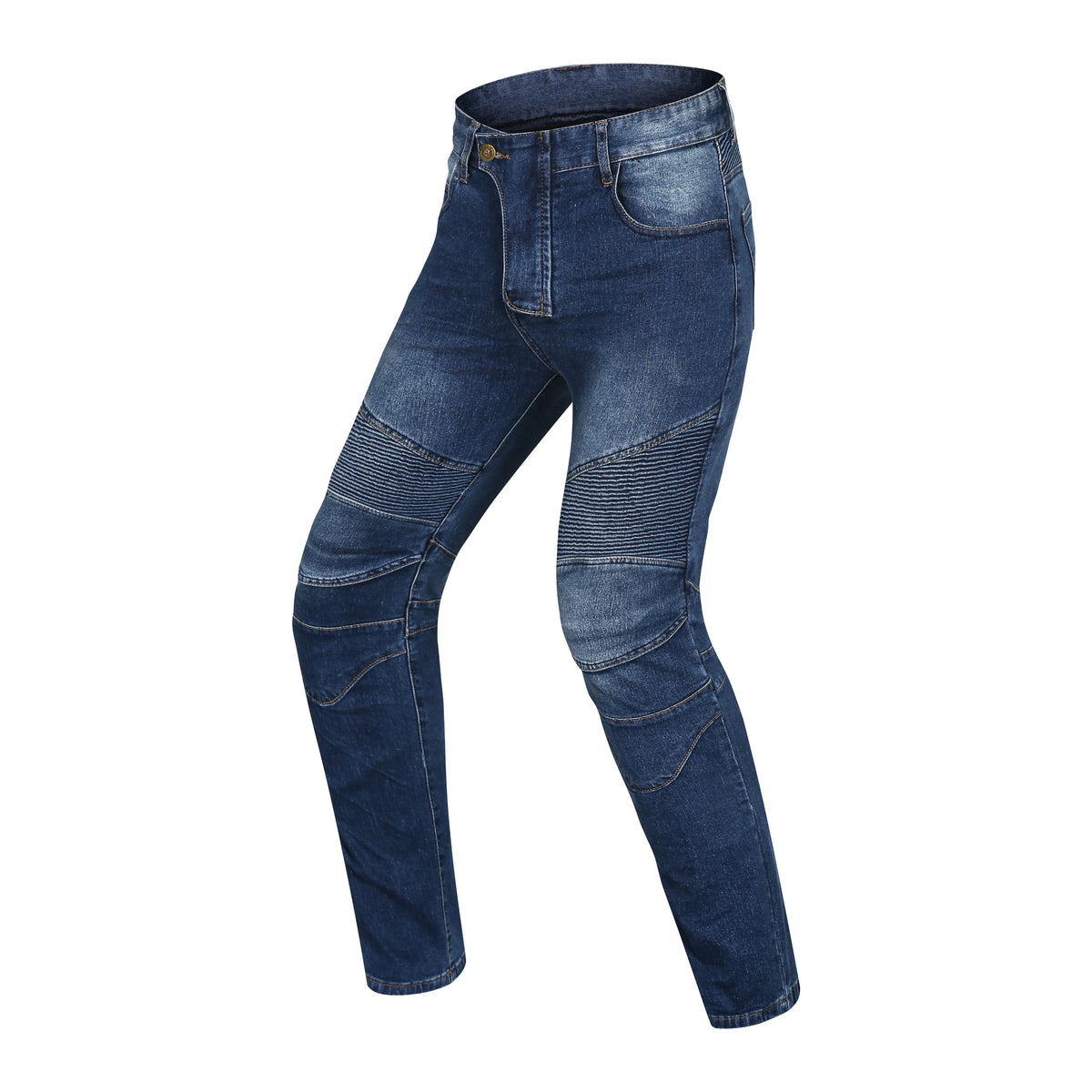 Pantalon moto homme anti-chute façon jean - vue 17