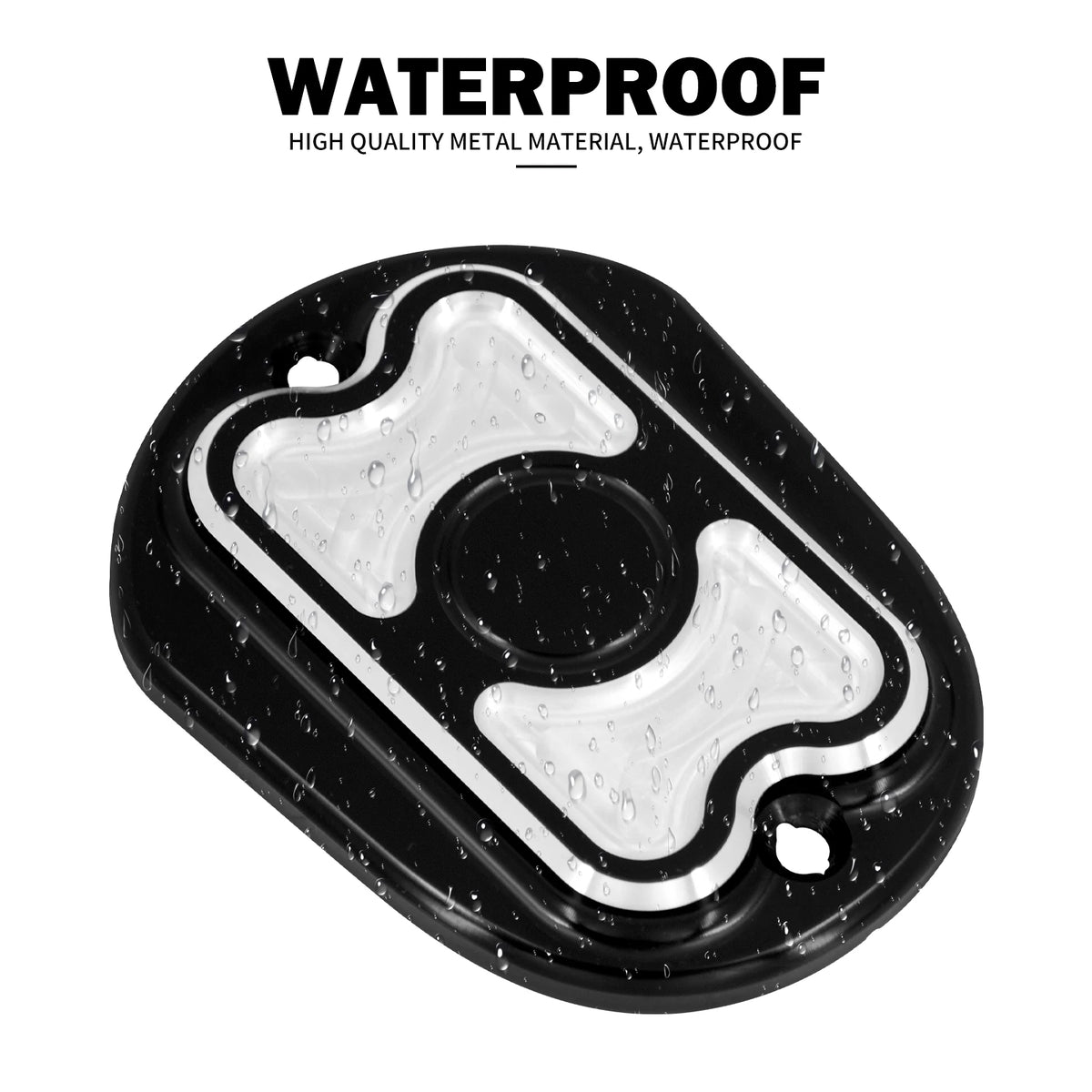Couvercle maître-cylindre avant pour Harley Sportster - vue 4