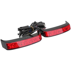 Feux LED de sacoches, stop et clignotant, pour Harley Touring Electra Glide Street Glide - vue 4