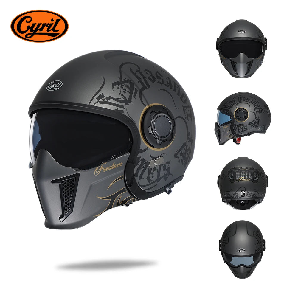 Casque moto modulable homme, vue de trois quarts - vue 19