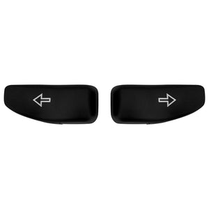 Caches noirs d'extension de bouton clignotant pour Harley-Davidson Touring - vue 2