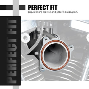 Collecteur d'Admission M8 Aluminium 57mm - Harley-Davidson Street Glide, Road King, Road Glide, Fat Boy, Street Bob 2017-2022 – photo 5/7
