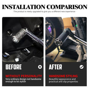 Embout de sélecteur de vitesse noir pour Harley-Davidson - vue 4