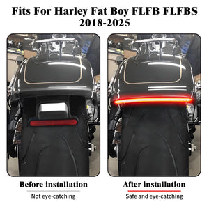 Feu LED intégré au garde-boue arrière de moto Harley-Davidson Softail - vue 2