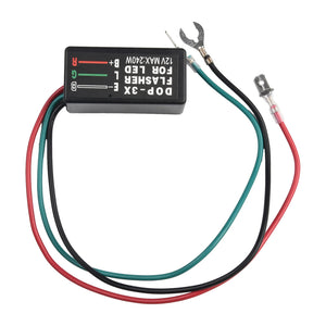 Centrale clignotant LED 3 fils 12 V pour Harley - vue 5