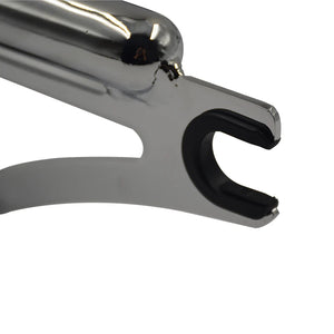 Porte-Bagages Style Couronne en Acier Chromé pour Harley-Davidson Touring - vue 5