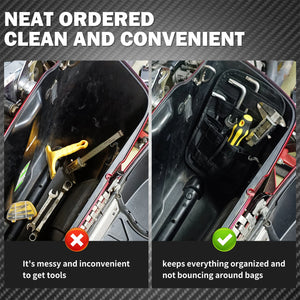 Organiseur intérieur pour sacoches rigides - Harley Touring Road King, Street Glide, Electra Glide, Dyna, Softail 1993 et + – photo 4/6