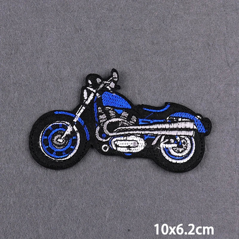 Écusson brodé Live To Ride motard punk à coudre ou repasser sur veste - vue 20