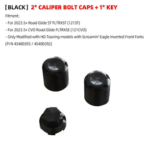 Boulons Titane Étrier/Garde-boue Avant Antivol pour Harley 121 CVO/ST, 117 Road/Street Glide – photo 14/26