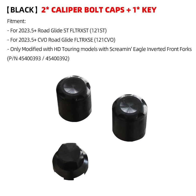 Boulons Titane Étrier/Garde-boue Avant Antivol pour Harley 121 CVO/ST, 117 Road/Street Glide – photo 14/26