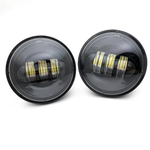 Feux additionnels LED 4,5 pouces pour Harley Touring - vue 7