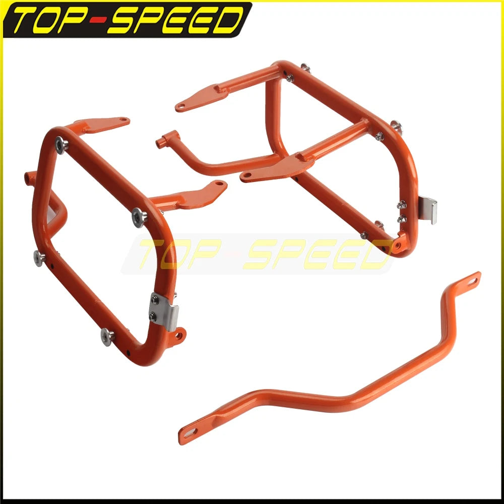 Support de Malle Latérale et Boîte à Outils pour Harley Pan America 1250 - vue 2