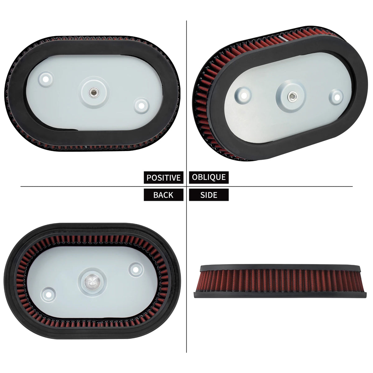 Élément de filtre à air de remplacement pour Harley-Davidson Softail 2018-2024, Touring et Trike 2017-2025 – photo 5/8