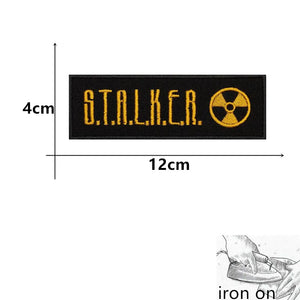 Écusson tactique brodé Stalker Team, fixation velcro ou thermocollante - vue 27